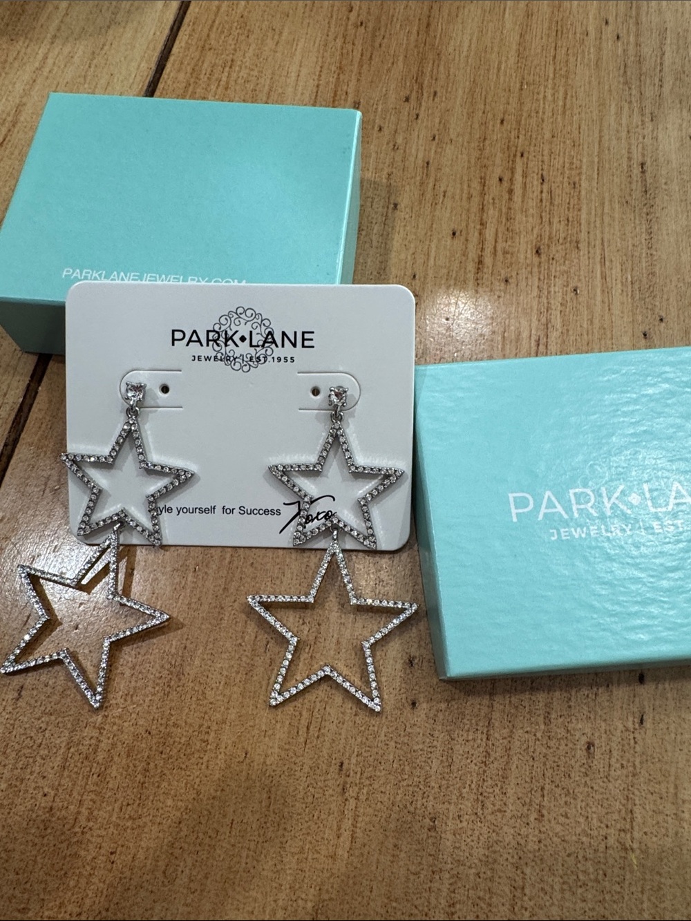 Park Lane Turquoise Gift Box with White Logo